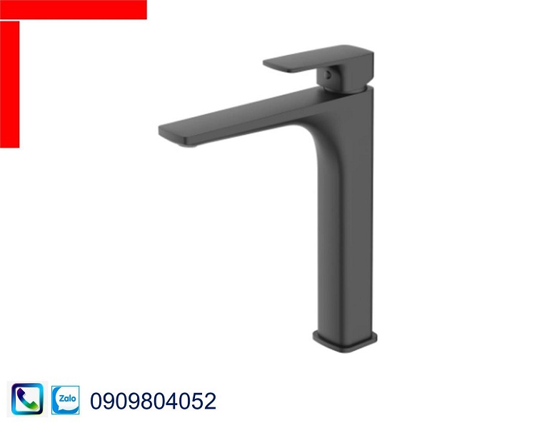 Vòi Lavabo Hafele 589.15.032 vòi trộn Kobe màu đen chiều cao 240mm
