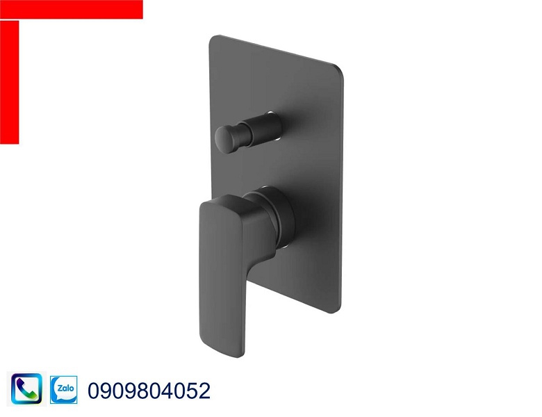 Vòi Lavabo Hafele 589.15.037 bộ trộn âm 2 đường nước Kobe màu đen