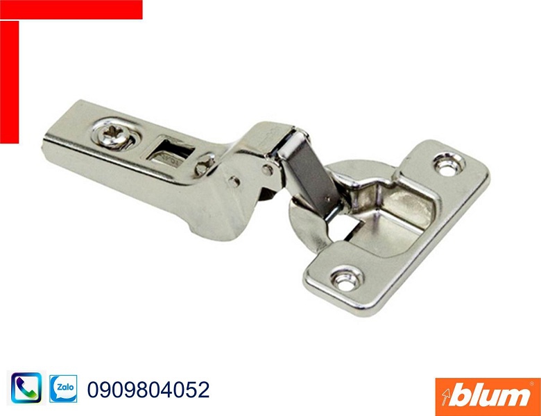 Bản lề giảm chấn Blum 71M2750 lọt lòng góc 100 độ màu nickel