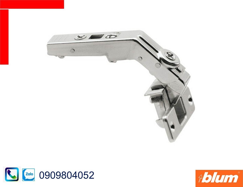 Bản lề giảm chấn Blum 79T8500 góc mở 60 độ màu nickel