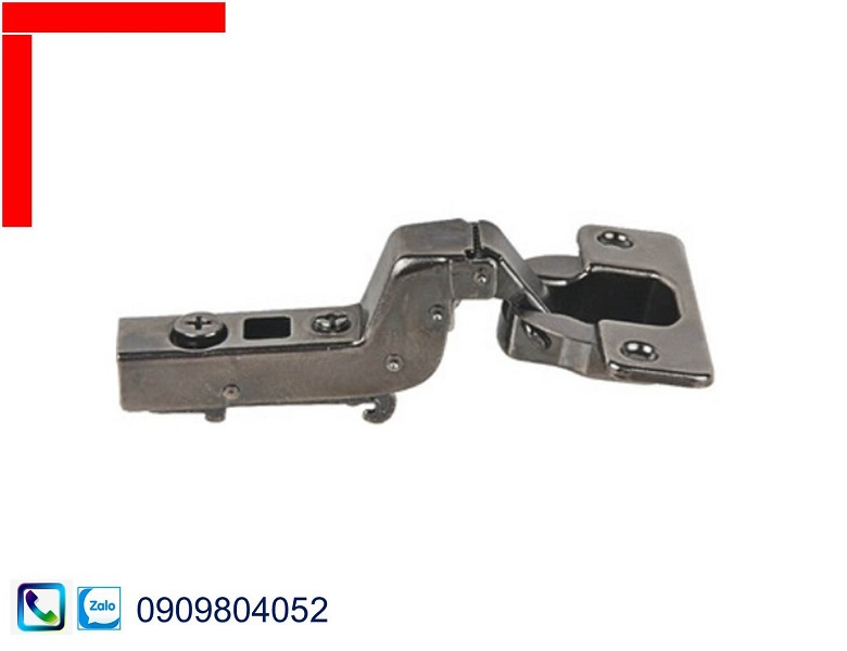 Bản lề giảm chấn Hafele 308.03.005 cho gỗ dày lọt lòng màu đen