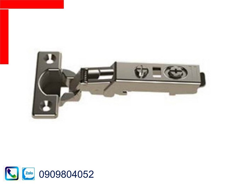 Bản lề giảm chấn Hafele 311.04.440 cho cửa gỗ mỏng 95 độ trùm ngoài