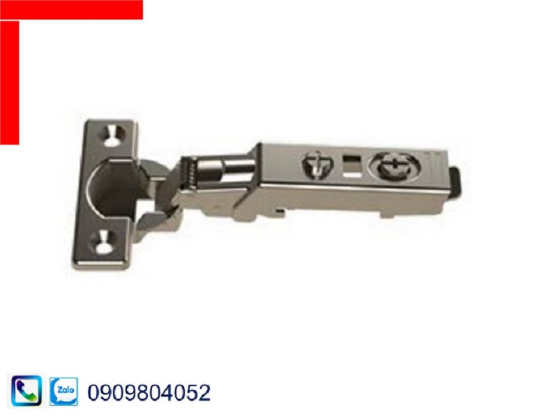 Bản lề giảm chấn Hafele 311.04.441 cho cửa gỗ mỏng 95 độ trùm nửa