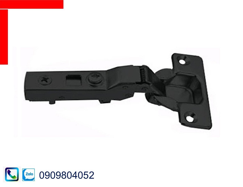 Bản lề giảm chấn Hafele 315.20.751 trùm nửa màu đen