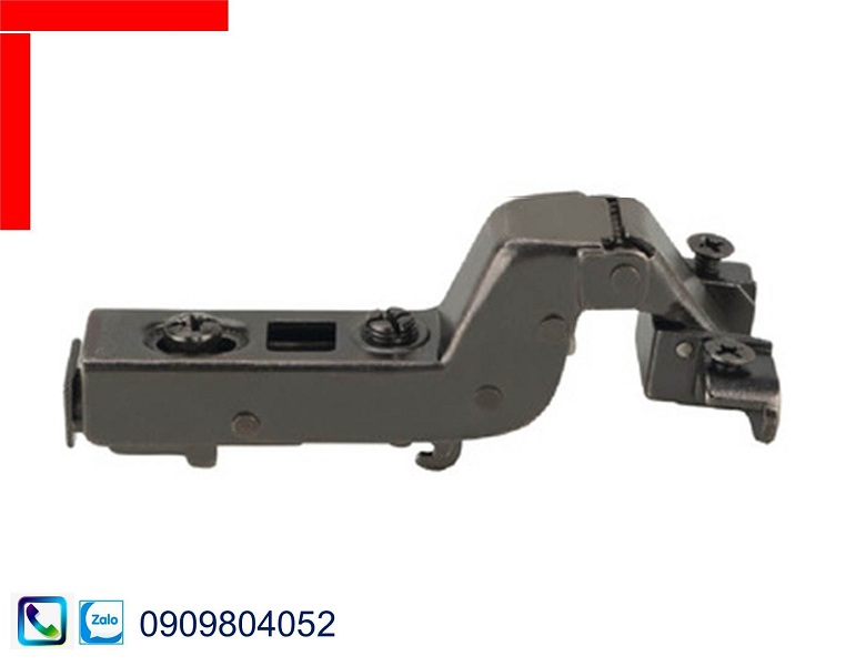 Bản lề giảm chấn Hafele 315.26.712 cho cửa khung nhôm lọt lòng màu đen