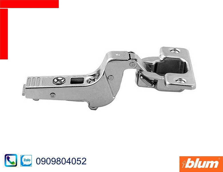 Bản lề tủ Blum 74T1750.TL lọt lòng cho cửa dùng tip-on màu nickel