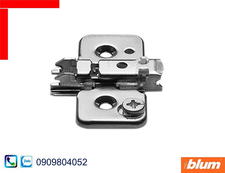 Đế bản lề Blum 173H7100 có điều chỉnh chiều cao