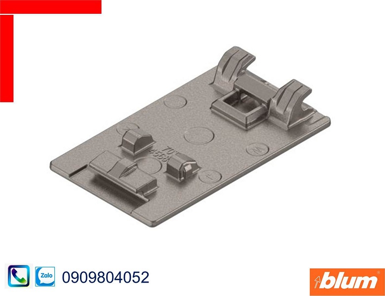 Đế bản lề Blum 70T4568C cho cửa kính hoặc cửa gương