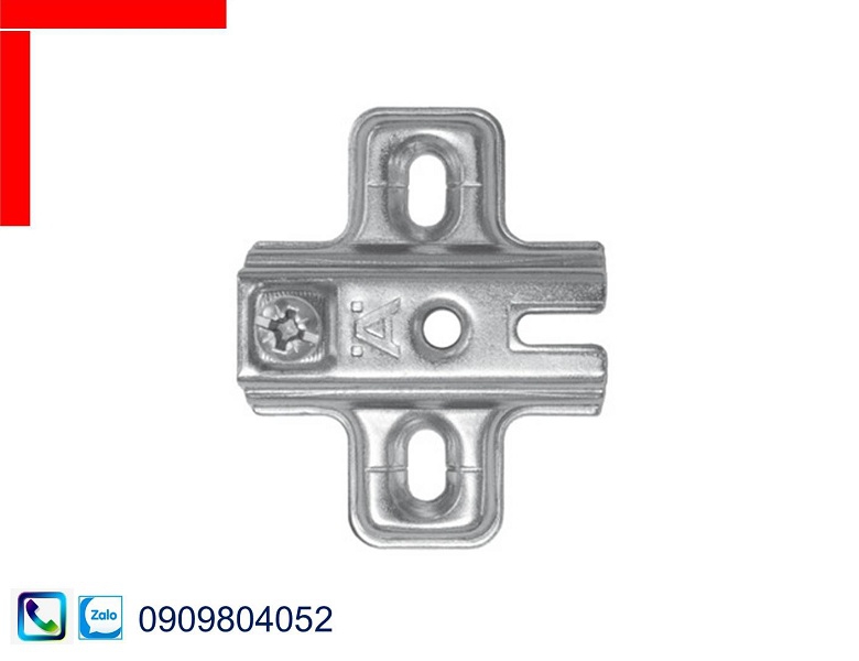 Đế bản lề Hafele 311.01.080 với 2 lỗ bắt vít