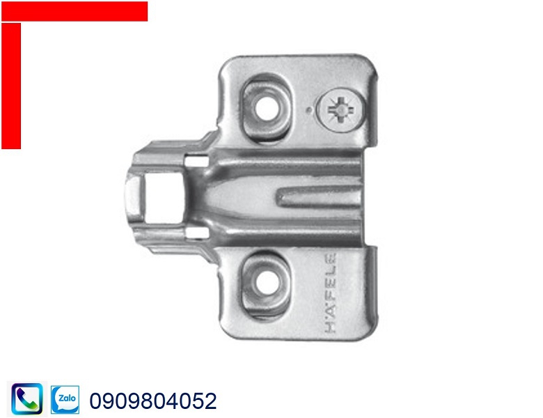 Đế bản lề bật tủ nhấn gài Hafele 315.98.550