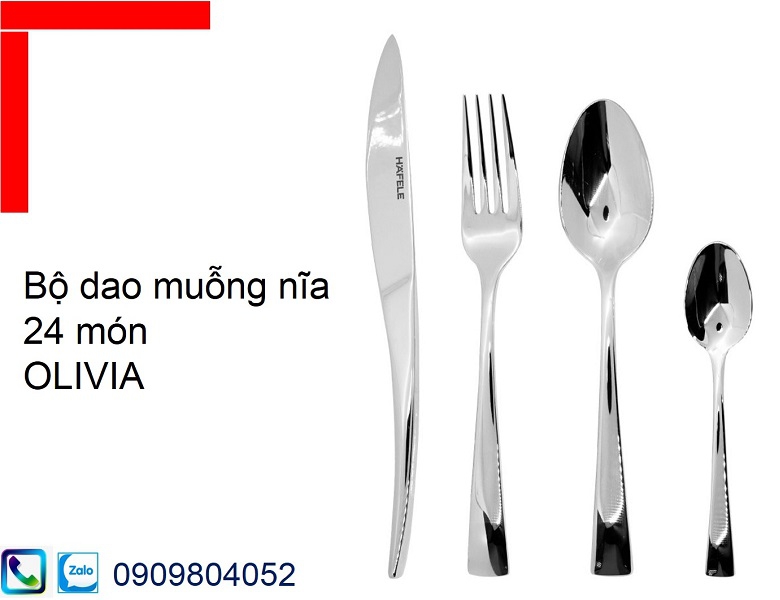 Bộ dao muỗng nĩa hafele 531.02.010 ...