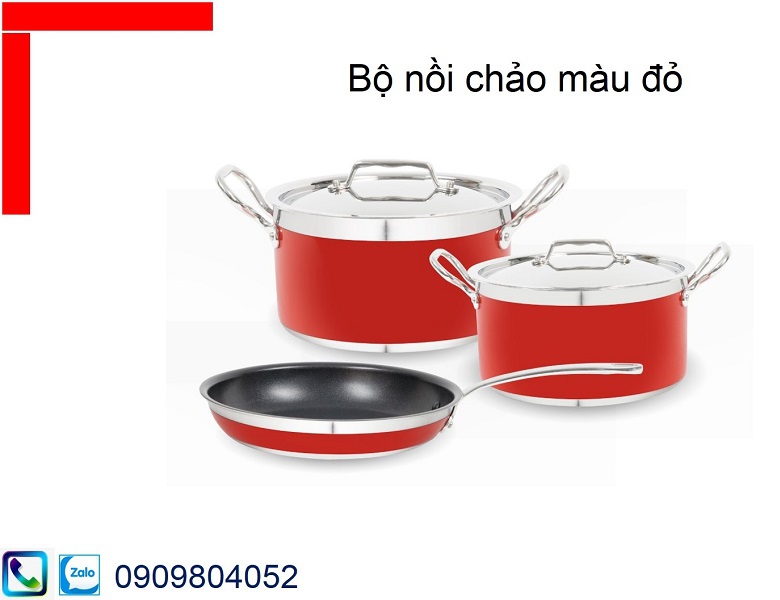 Bộ nồi chảo Hafele 531.08.042 màu ...