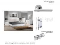Bộ khóa cửa Hafele tay gạt phân thể SUS304 - 903.92.646