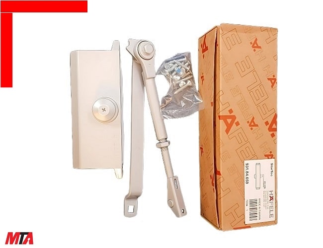 Tay đẩy hơi Hafele DCL11 MSP 931.84.659 cửa rộng 950mm năng 60 kg  chức năng giữ cửa
