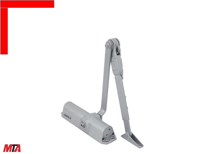Thiết bị đóng cửa tự động hafele 931.77.129 cửa rộng 1100mm năng 80 kg không giữ cửa