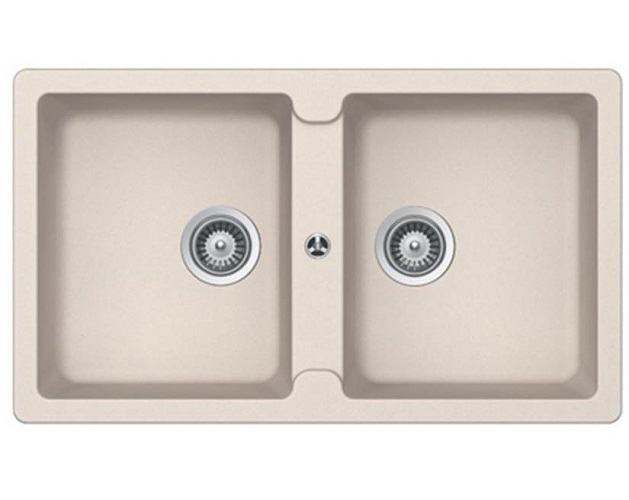 Châu rửa bát Hafele đá Antonius HS-GS5543 màu kem 570.35.430