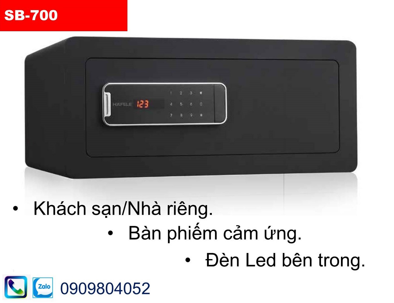 Két sắt mã số Hafele SB-700  MSP 836.28.380