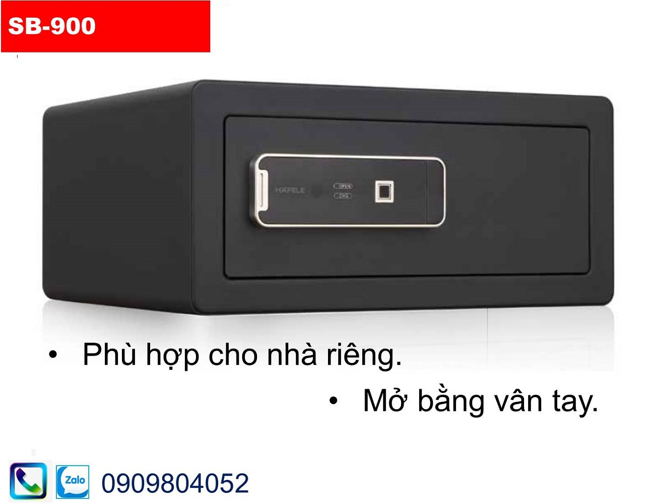 Két sắt vân tay Hafele SB-900 MSP 836.28.390