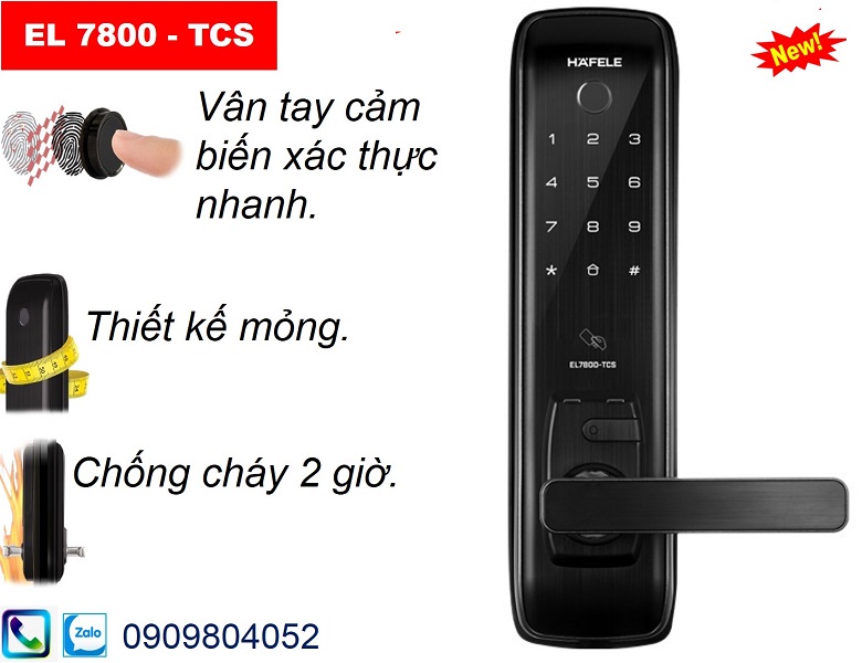 Khóa vân tay Hafele EL7800 TCS 912.20.562
