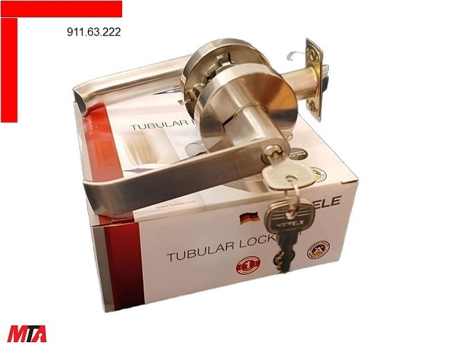 Khóa cửa Hafele tròn gạt cho cửa phòng  911.63.222