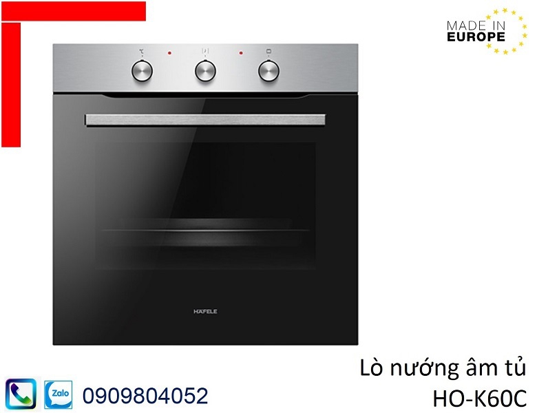 Lò nướng âm tủ Hafele HO-K60C MSP 535.62.591 dung tích 77 lít