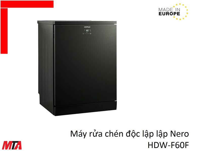 Máy rửa chén Hafele HDW-F60F 533.23.310 dạng độc lập Nero