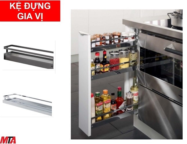 Kệ gia vị hafele 545.61.029 màu ...