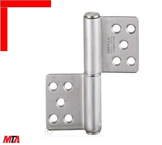 Bản lề nâng hạ Hafele 926.13.903 vật liệu inox 304 mạ inox mờ