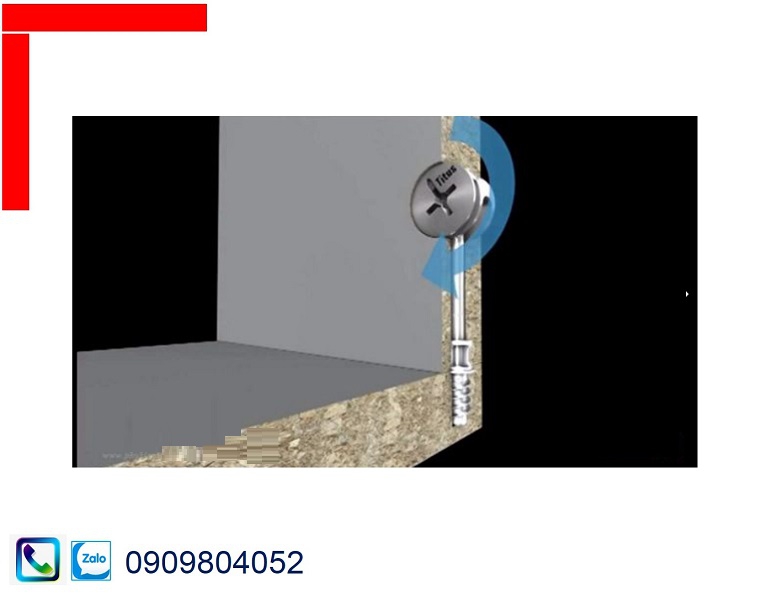 Ốc cam liên kết Hafele vỏ nối minifix15 MSP 262.26. 532 ván gỗ dày từ 15mm