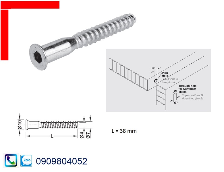 Phụ kiện liên kết Hafele IXCONNECT ...