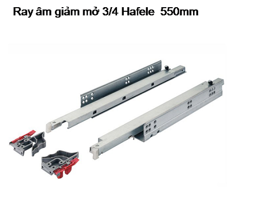 Ray âm giãm chấn Hafele mở 3/4 MSP 433.32.506