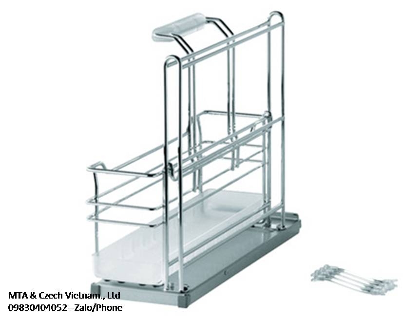 Rổ chứa dụng cụ vệ sinh nhà bếp Portero 1 Hafele 545.48.260