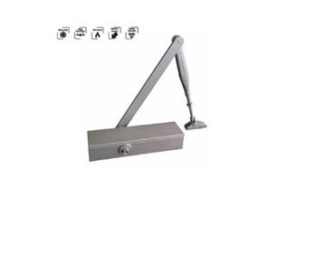 Tay đẩy hơi Hafele EN2-5 cho cửa 100kg không giữ cửa 931.77.149