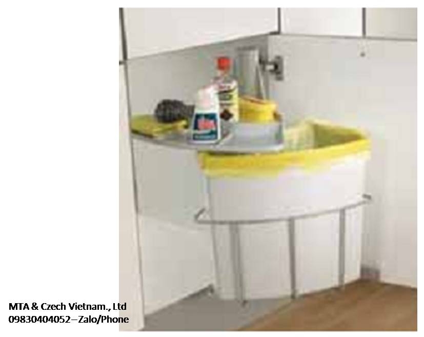 Thùng rác bằng nhựa 18 lít Hafele 502.88.201